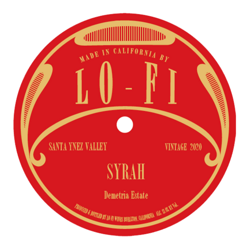 Lo-Fi Wines 2020 Estate Syrah