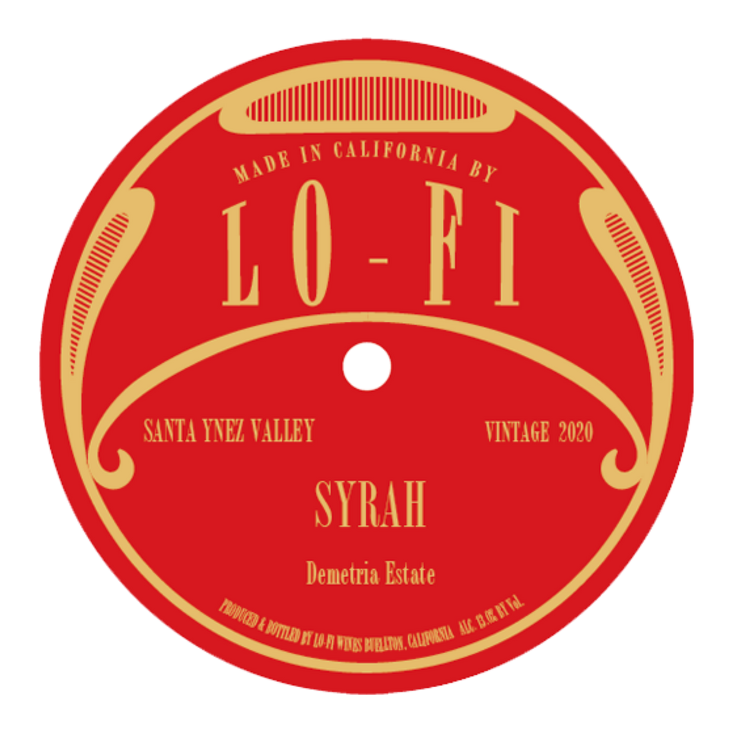 Lo-Fi Wines 2020 Estate Syrah