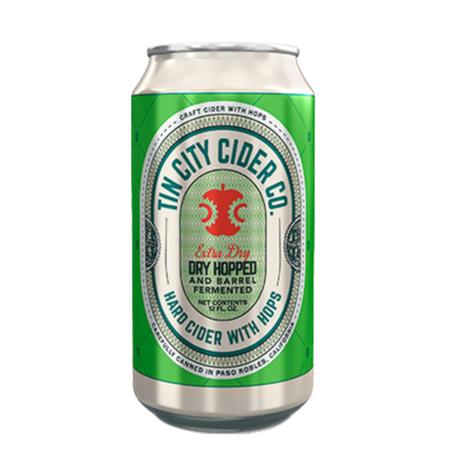 Tin City Dry Hopped Hard Apple Cider