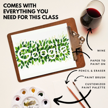 Watercolors and Wine - 1 bottle bundle (Google Event)