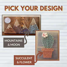 Crafty Hour - String Art Kit + Beverage Bundle