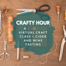 Crafty Hour - Craft Kit + Beverage Bundle
